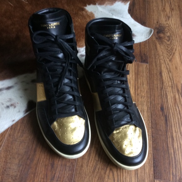 Saint Laurent Paris high top sneakers - Picture 13 of 13